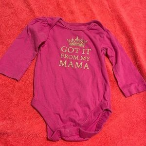 “Got it from my mama” bodysuit